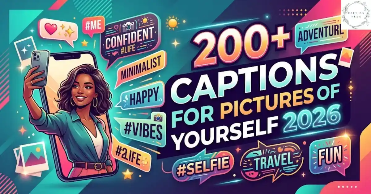 200+ Captions For Pictures Of Yourself 2026