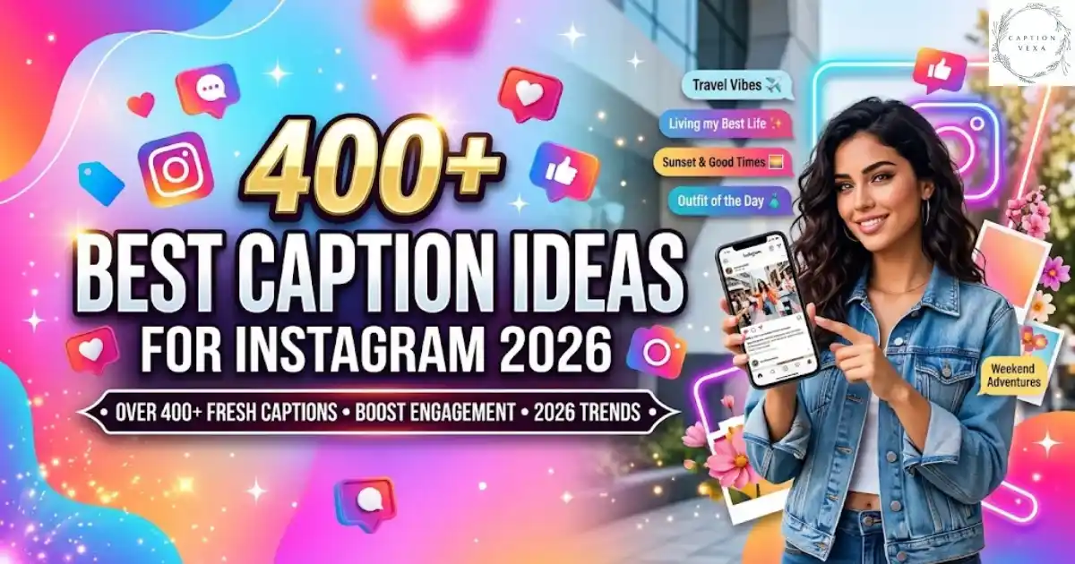 400+ Best Caption Ideas For Instagram 2026