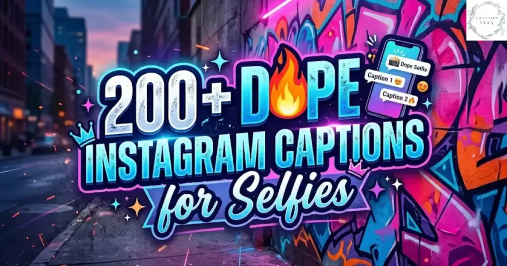 Dope Instagram Captions for Selfies