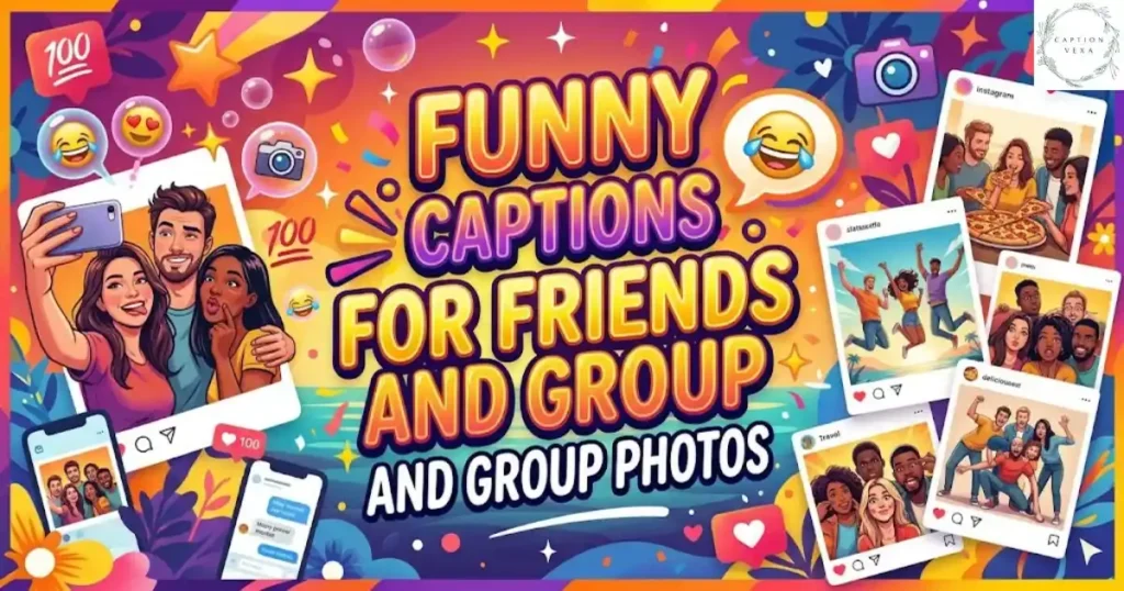 Funny Captions for Friends and Group Photos