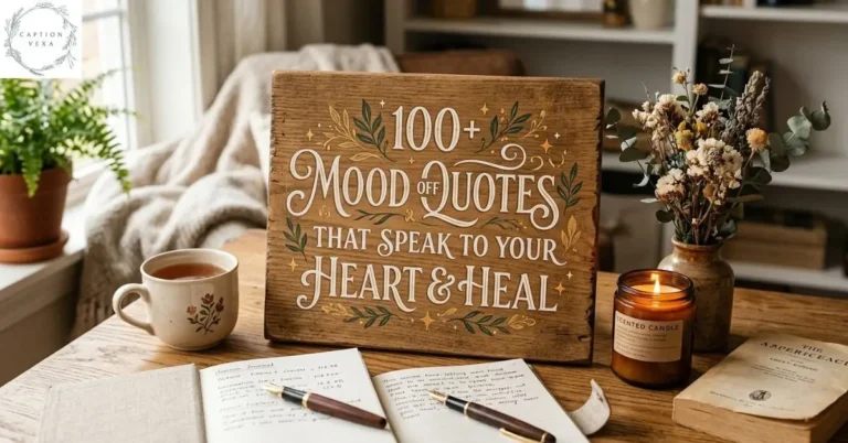 100+ Mood Off Quotes That Speak to Your Heart & Heal