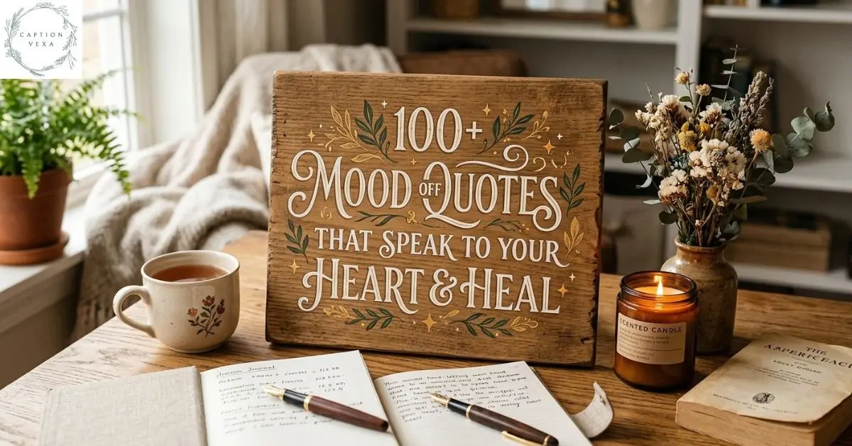 100+ Mood Off Quotes That Speak to Your Heart & Heal
