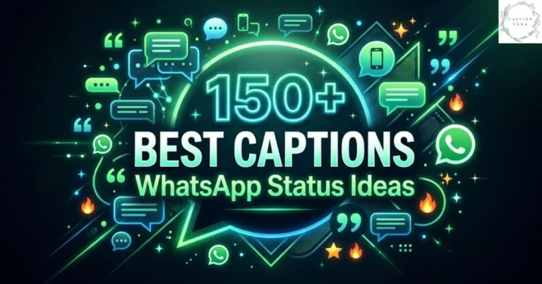 150+ Best Captions WhatsApp Status Ideas