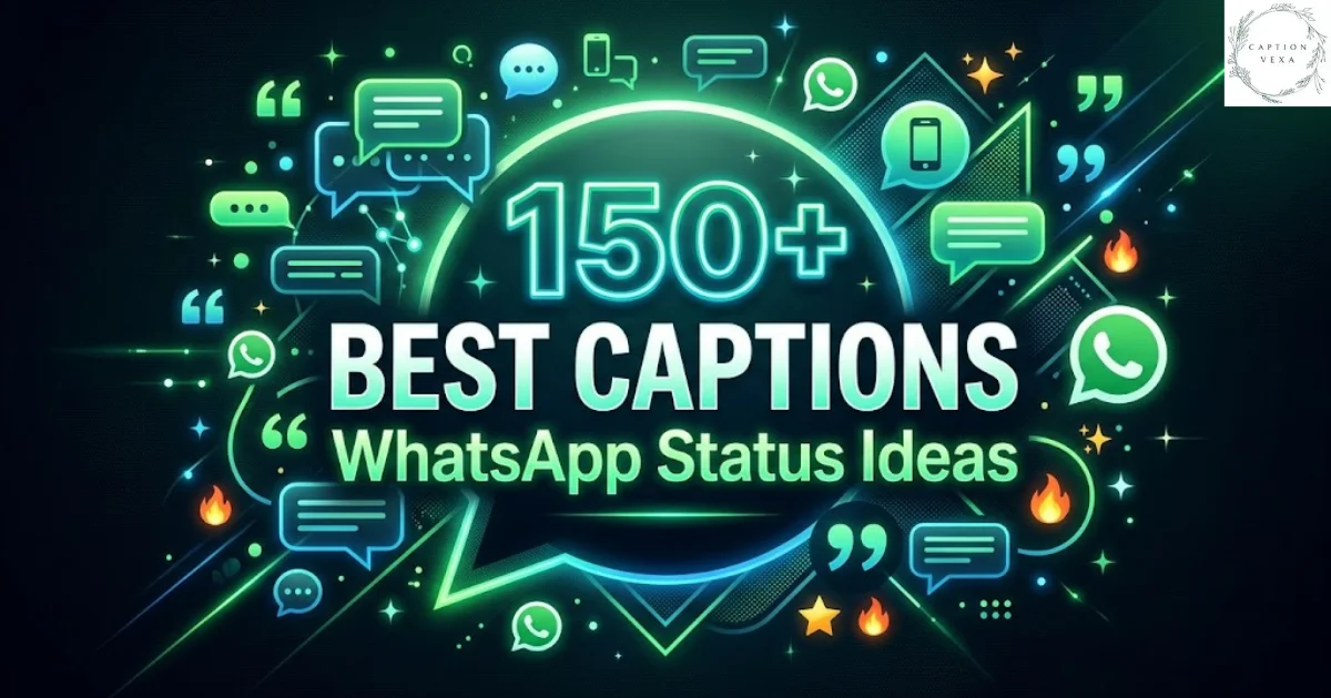150+ Best Captions WhatsApp Status Ideas