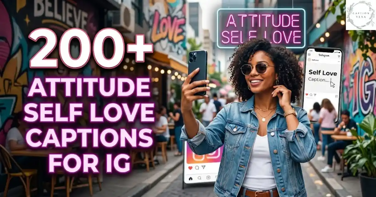 200+ Attitude Self Love Captions for IG