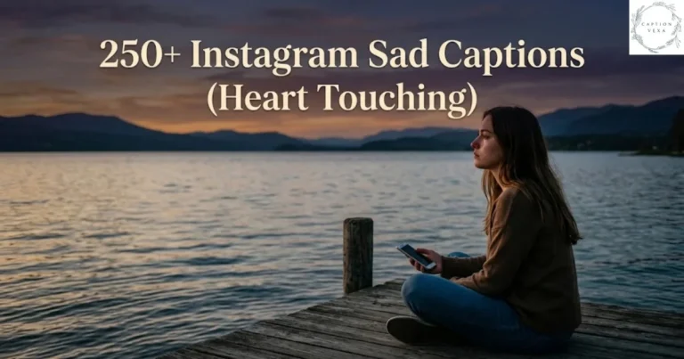 250+ Instagram Sad Captions (Heart Touching)