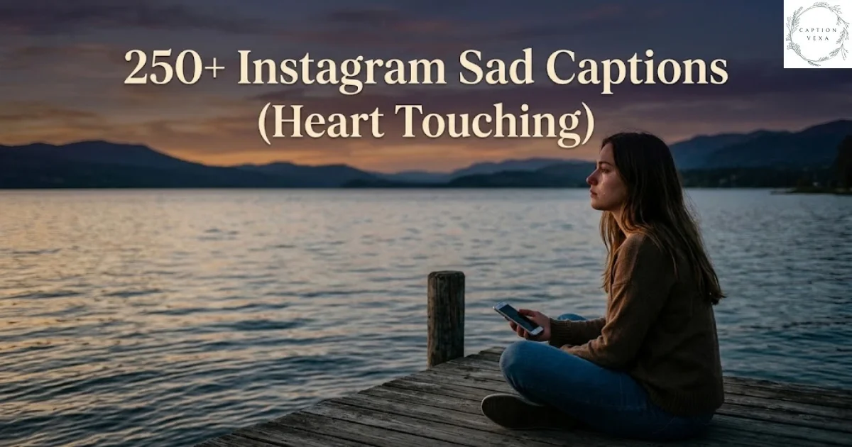250+ Instagram Sad Captions (Heart Touching)