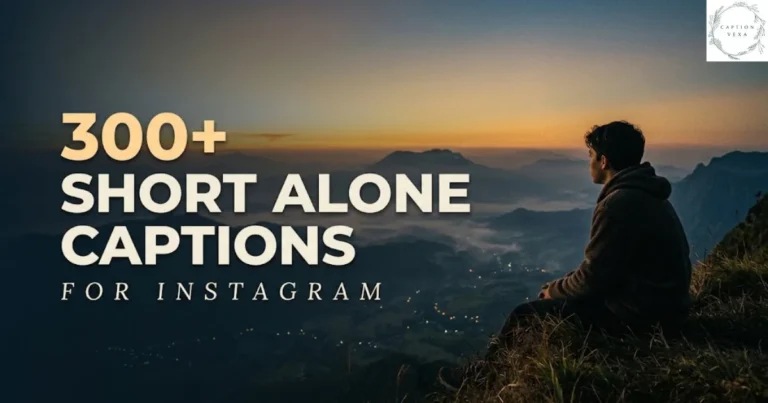 300+ Short Alone Captions for Instagram