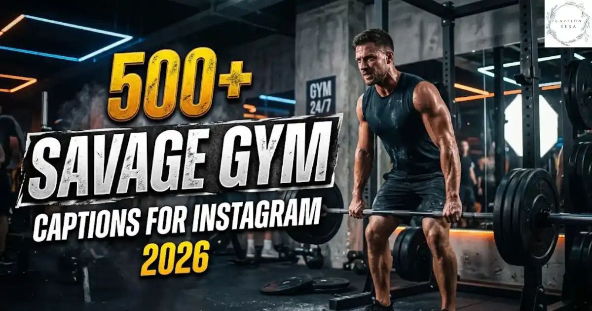 500+ Savage Gym Captions for Instagram 2026