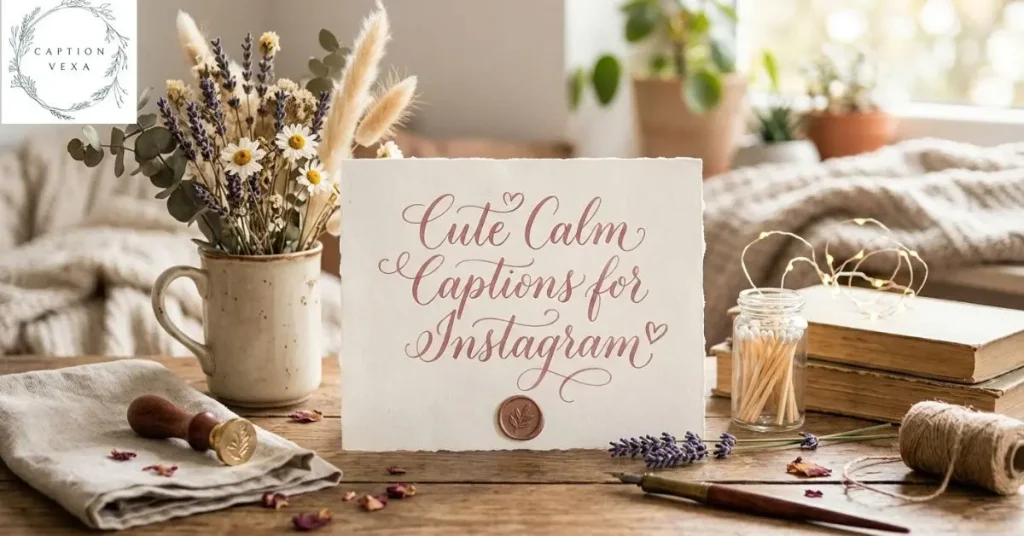 Cute Calm Captions for Instagram
