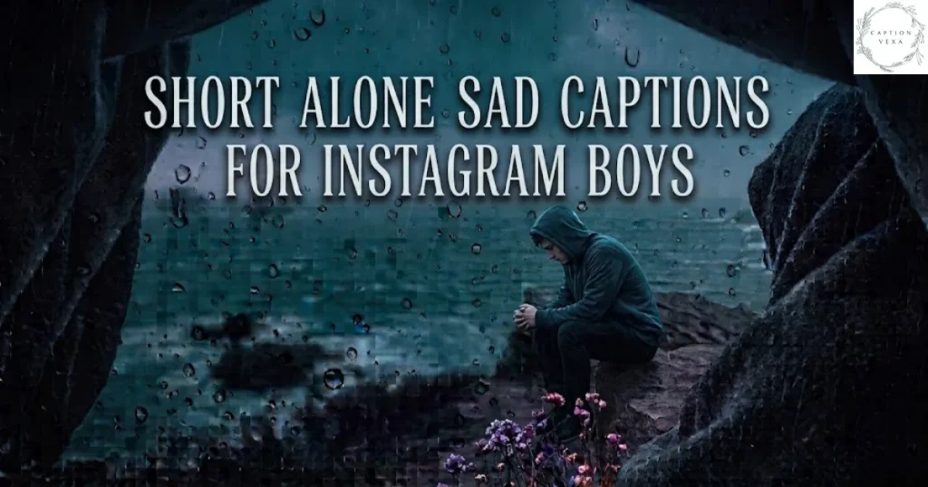 Alone Sad Captions for Instagram for Boys