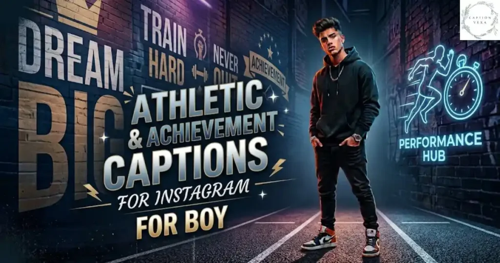 Athletic And Achievement Captions For Instagram For Boy
