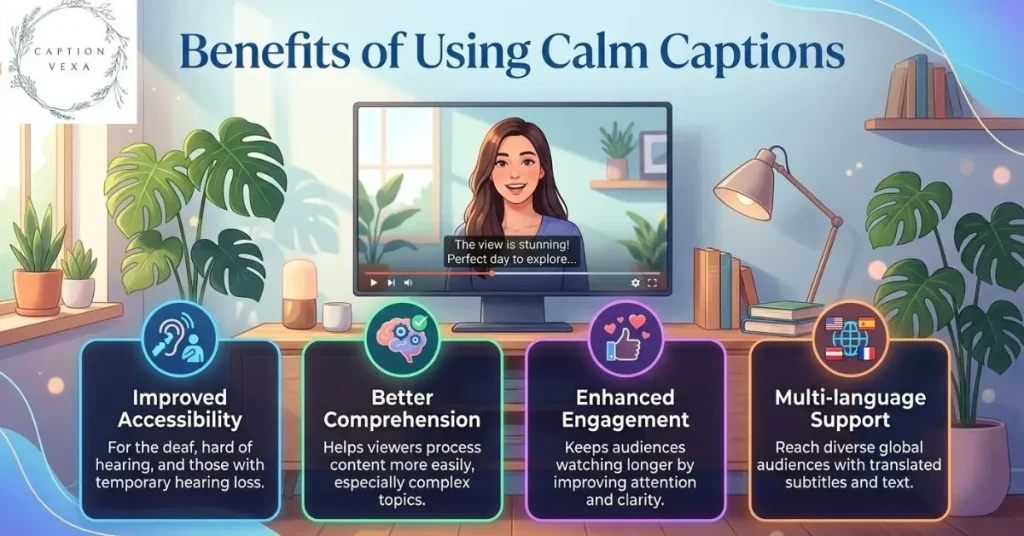 Benefits of Using Calm Captions