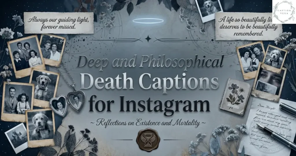 Deep and Philosophical Death Captions for Instagram