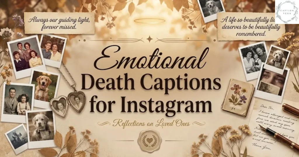 Emotional Death Captions for Instagram