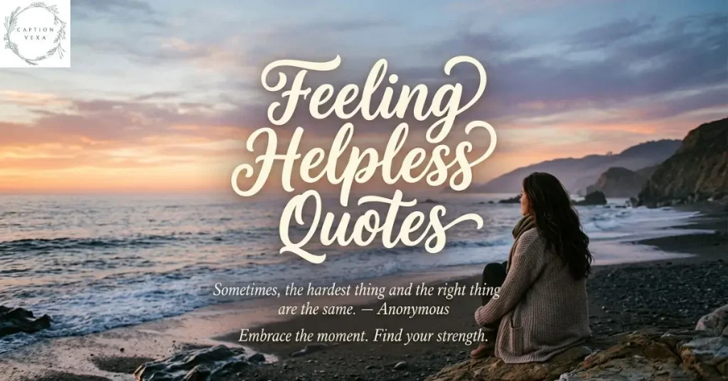 Feeling Helpless Quotes