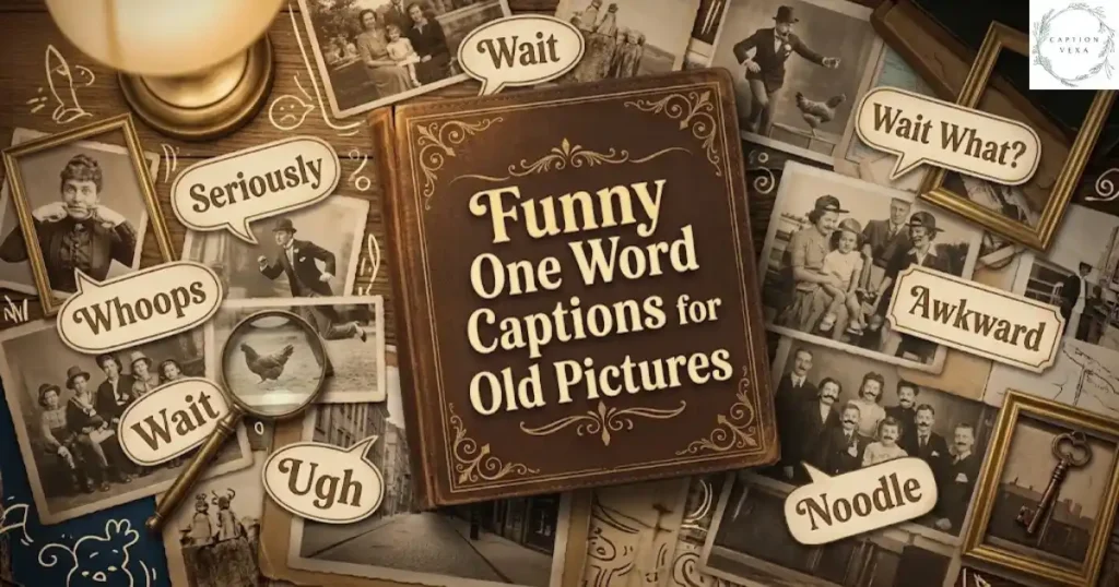 Funny One Word Captions for Old Pictures