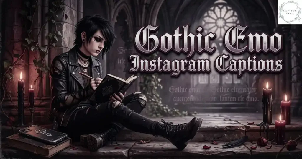 Gothic Emo Instagram Captions