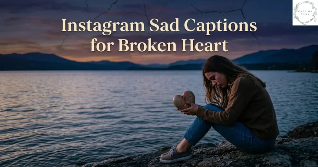 Instagram Sad Captions for Broken Heart