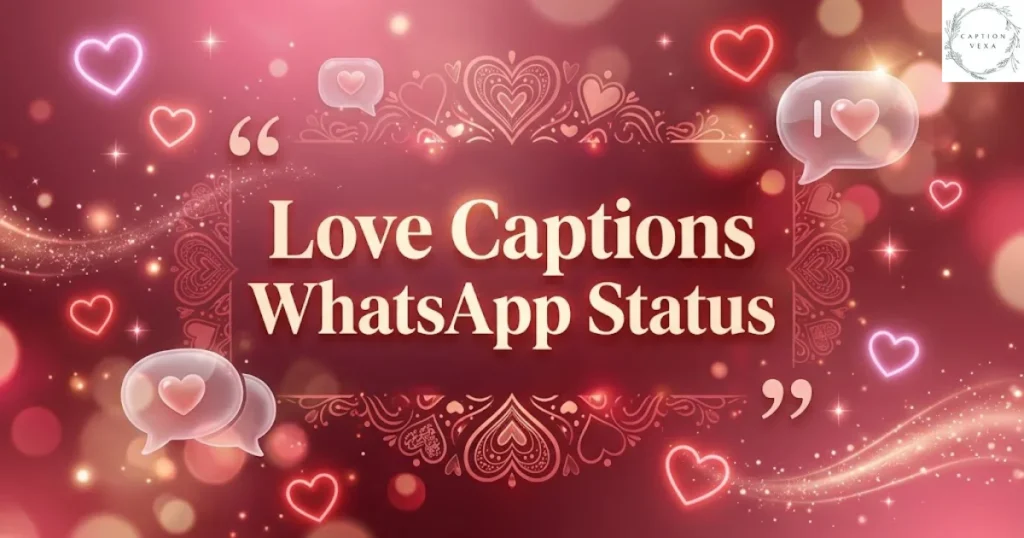 Love Captions WhatsApp Status