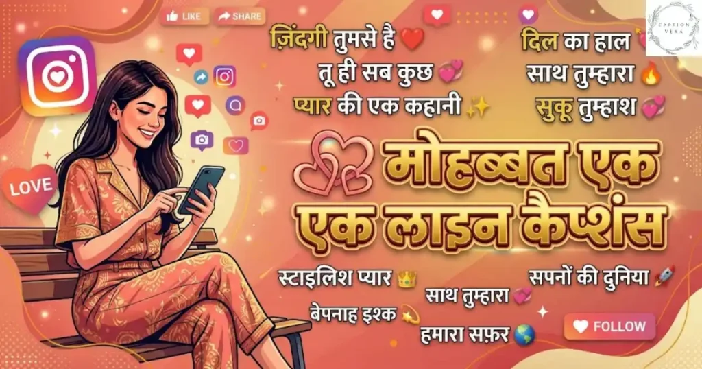 Love One Line Hindi Captions