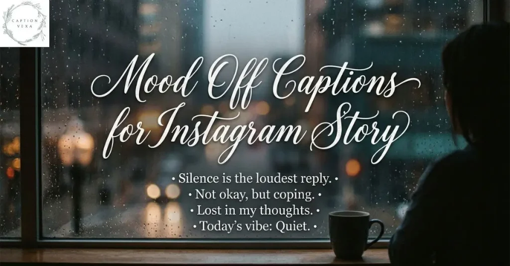Mood Off Captions for Instagram Story