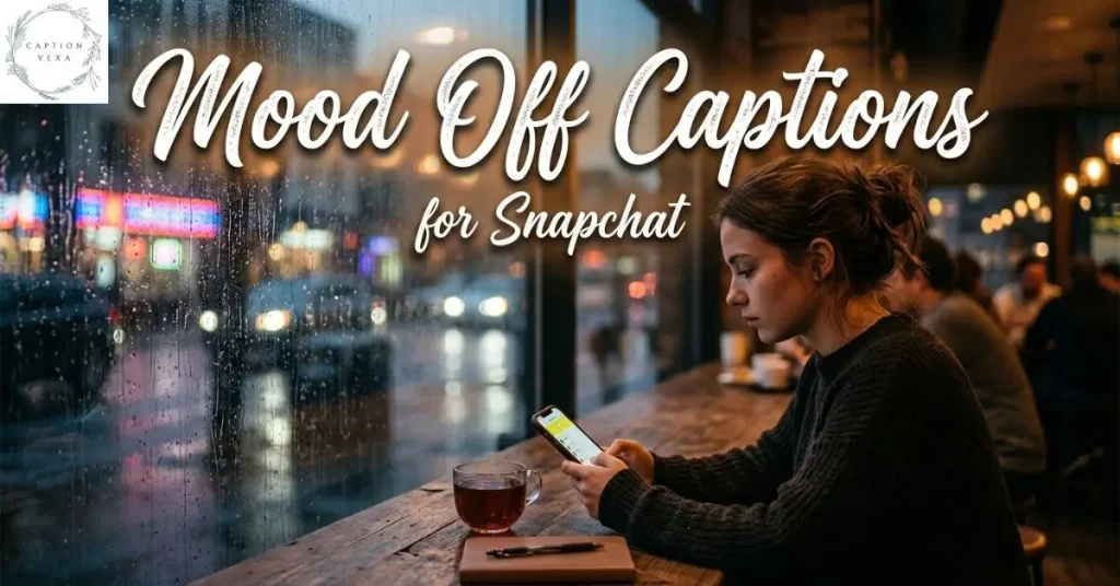 Mood Off Captions for Snapchat