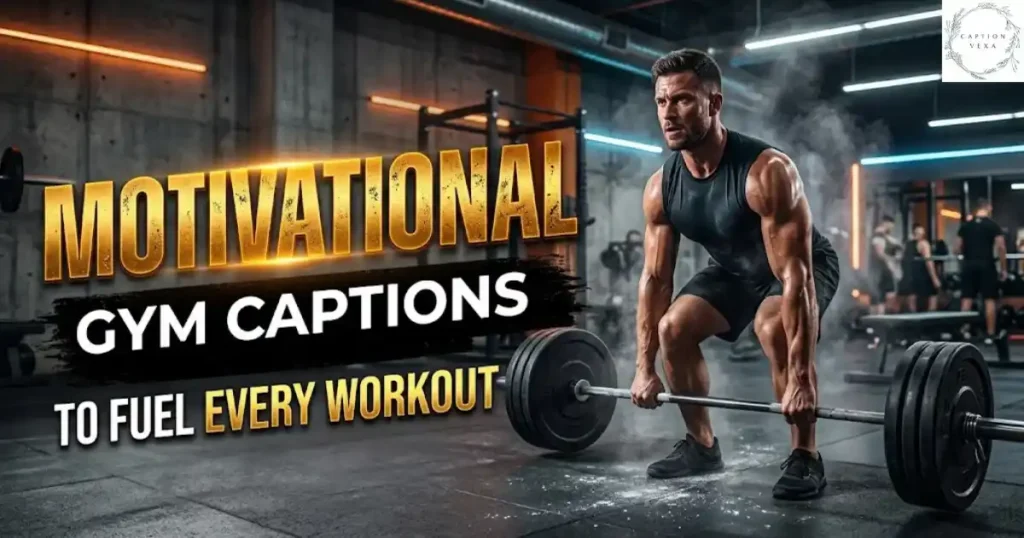Motivational Gym Captions to Fuel Every Workout