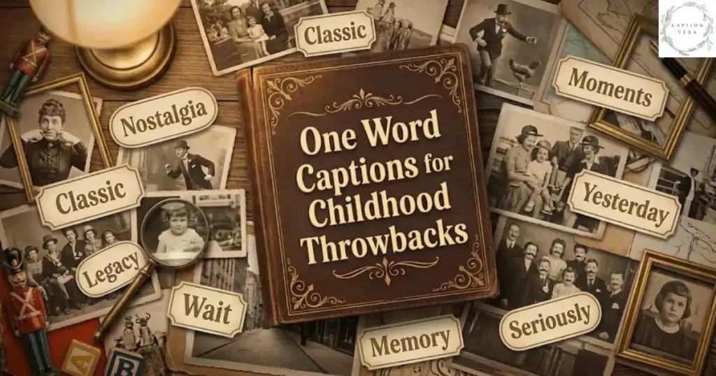 One Word Captions for Childhood Throwbacks
