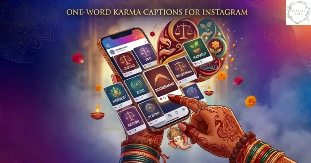 One-Word Karma Captions for Instagram