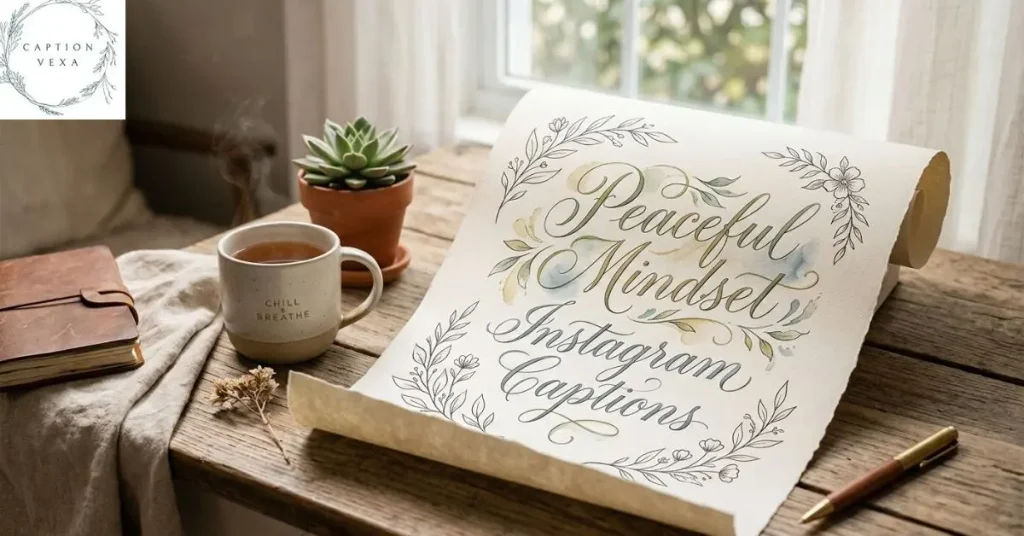 Peaceful Mindset Instagram Captions