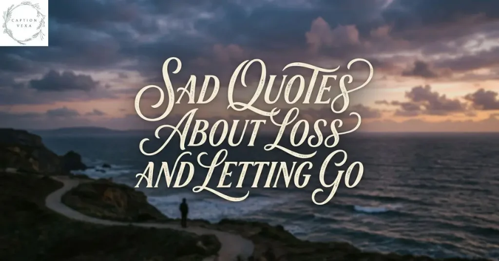 Sad Quotes About Loss and Letting Go