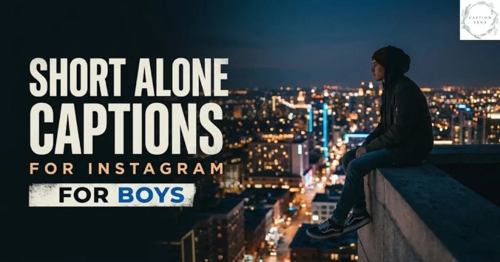 Short Alone Captions for Instagram for Boys