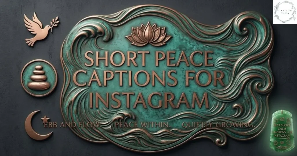 Short Peace Captions for Instagram