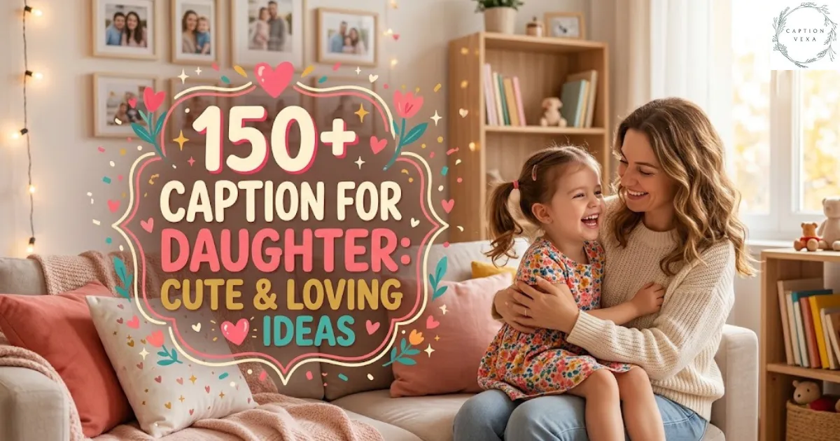 150+ Caption for Daughter: Cute & Loving Ideas