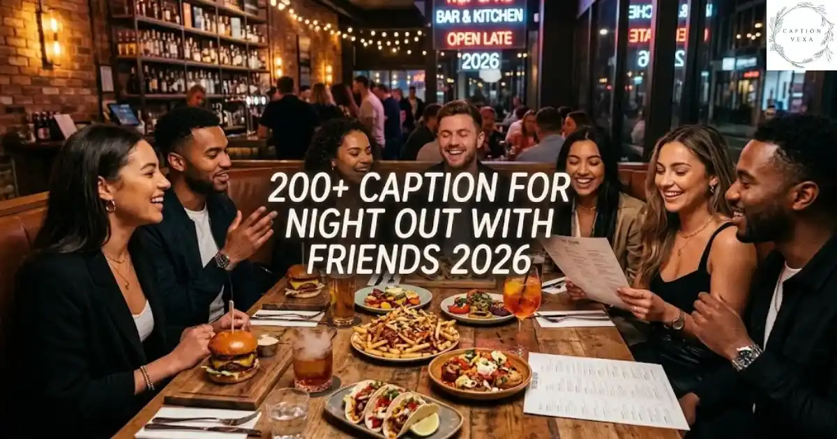 200+ Caption for Night Out with Friends 2026