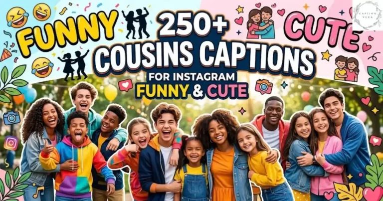 250+ Cousins Captions for Instagram Funny & Cute
