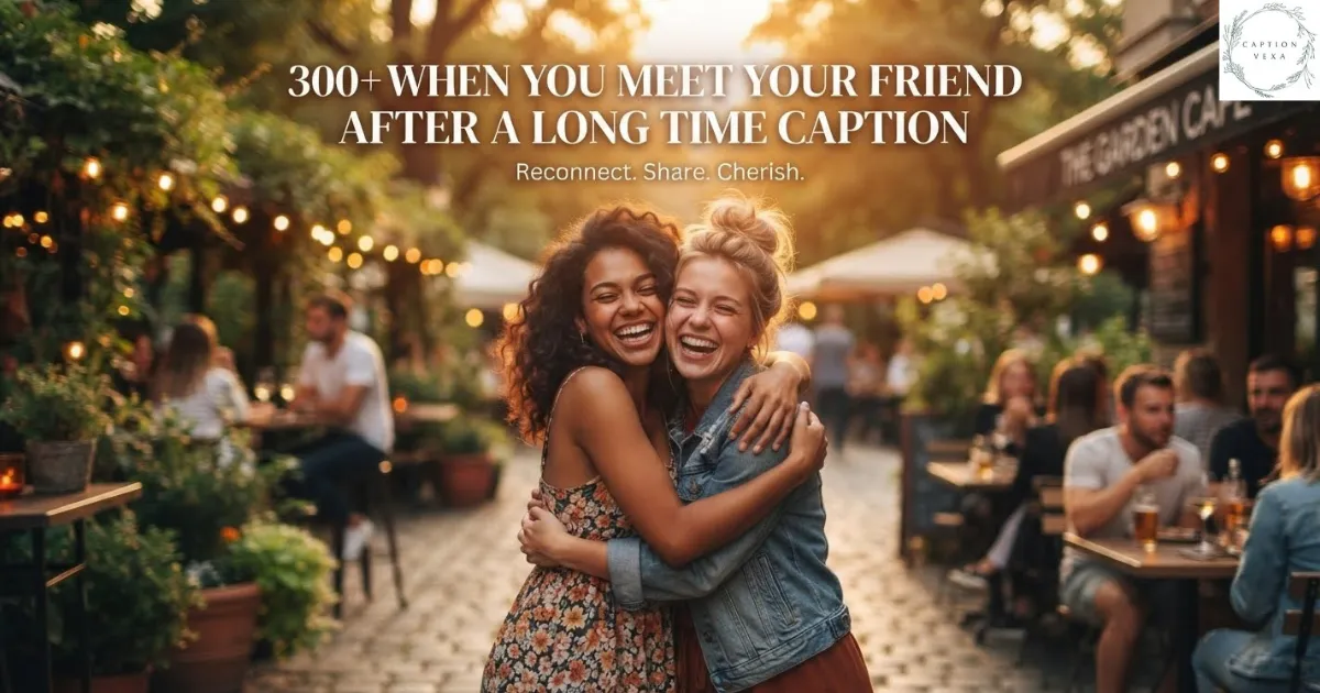 300+ When You Meet Your Friend After a Long Time Caption