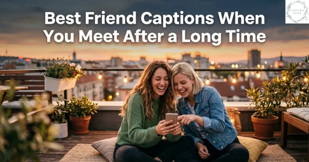 Best Friend Captions When You Meet After a Long Time