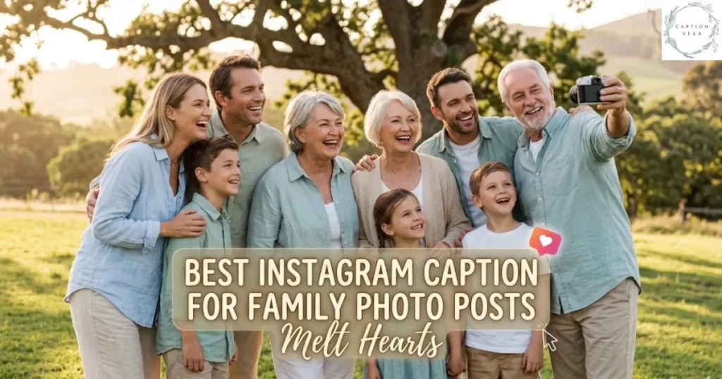 Best Instagram Caption for Family Photo Posts