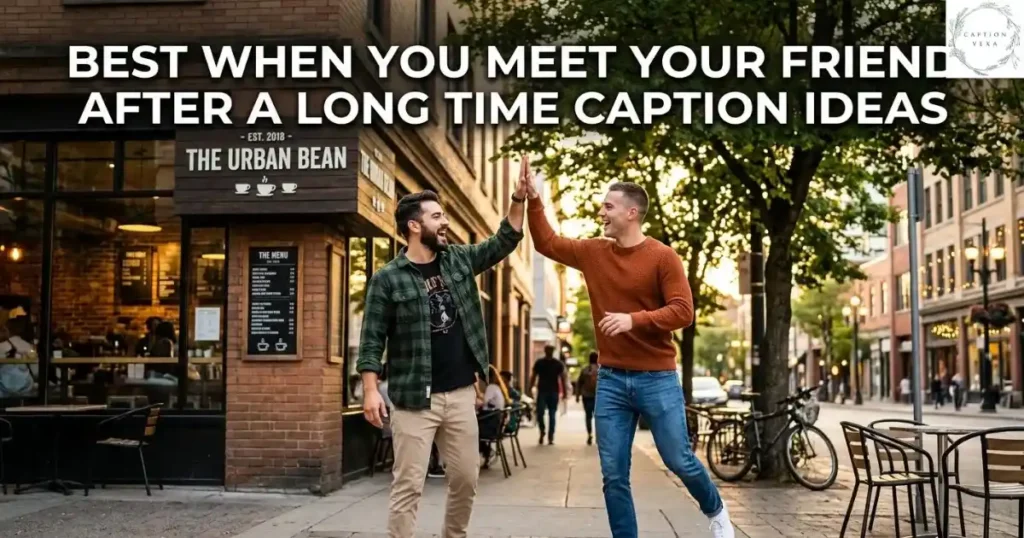 Best When You Meet Your Friend After a Long Time Caption Ideas