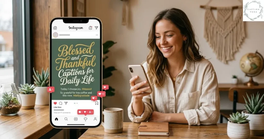 Blessed and Thankful Captions for Daily Life