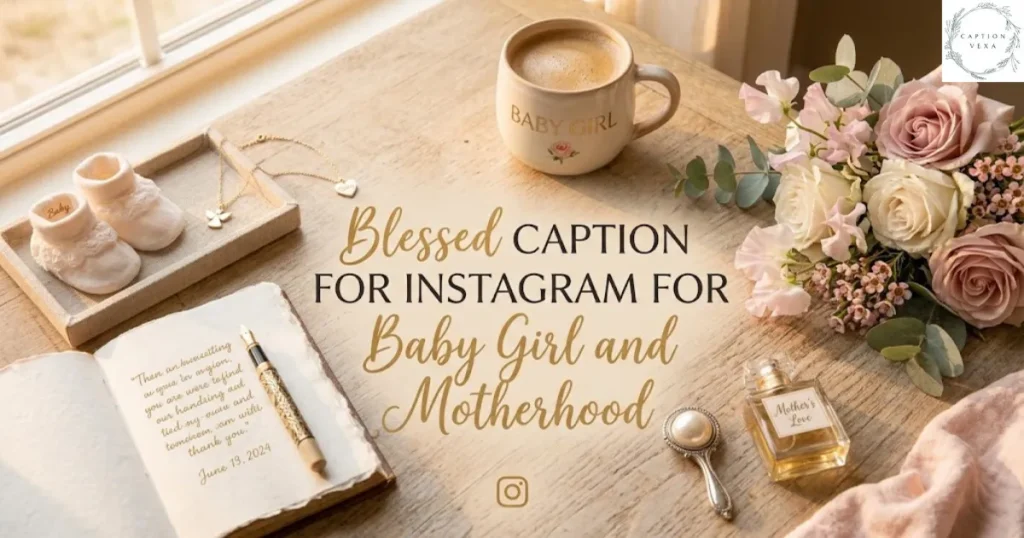 Blessed Caption for Instagram for Baby Girl and Motherhood