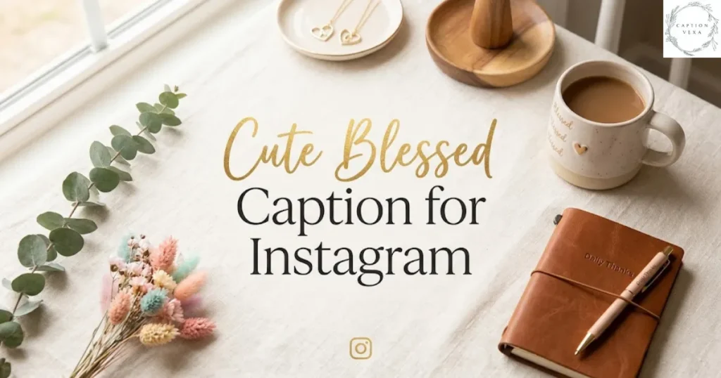 Cute Blessed Caption for Instagram