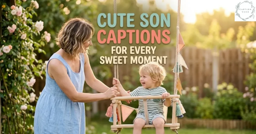 Cute Son Captions for Every Sweet Moment