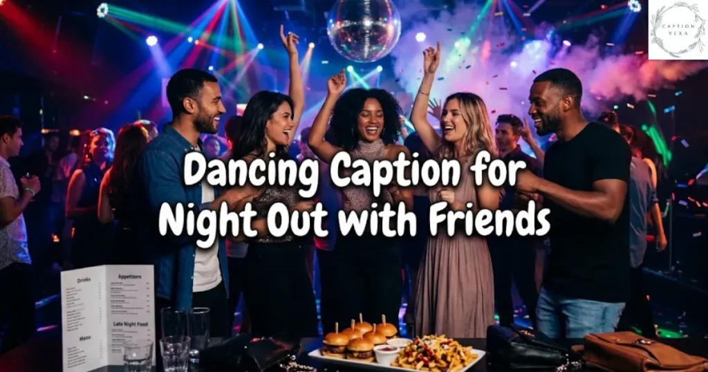 Dancing Caption for Night Out with Friends