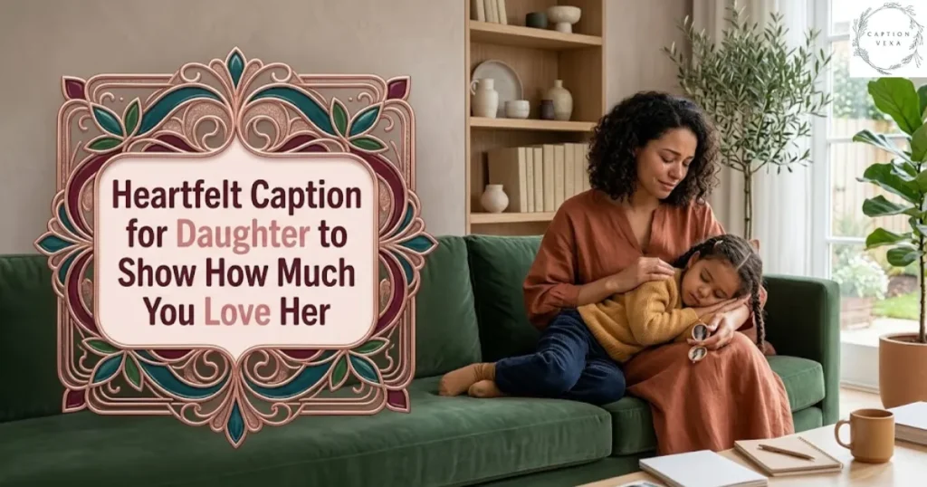 Heartfelt Caption for Daughter to Show How Much You Love Her