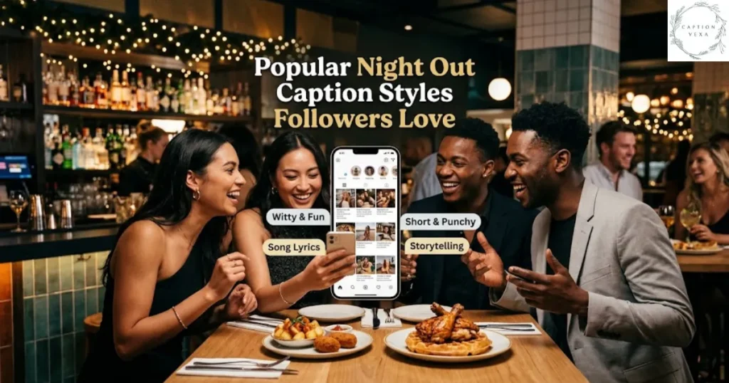 Popular Night Out Caption Styles Followers Love