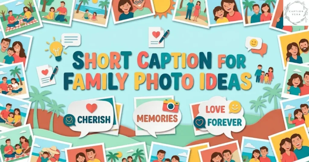 Short Caption for Family Photo Ideas