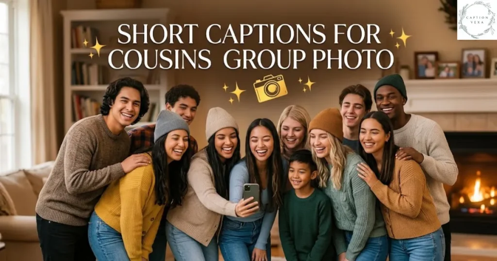 Short Captions for Cousins Group Photo